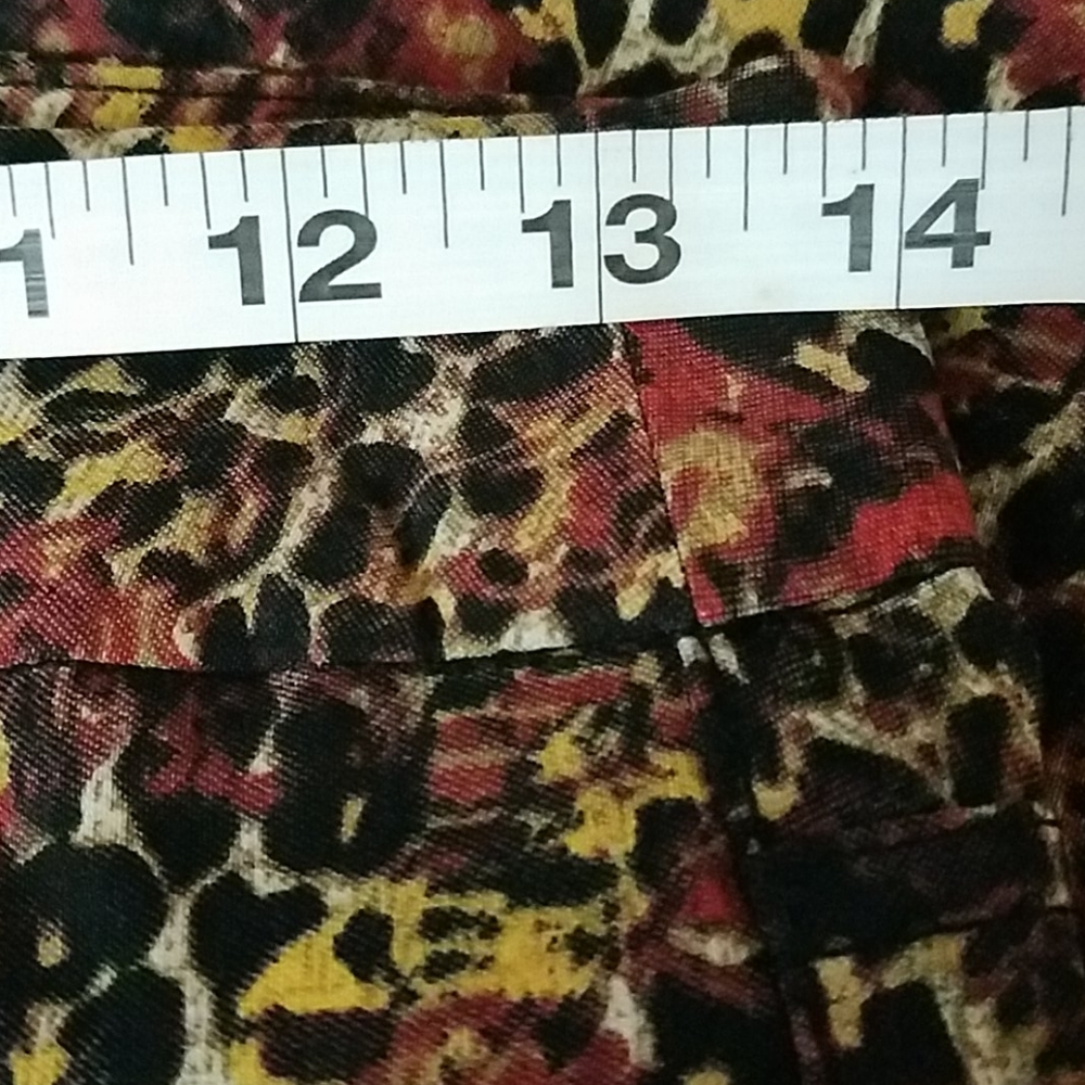 Soft Surroundings Animal Print Pants XS - Picture 11 of 13